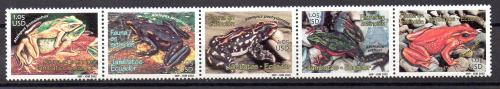 Sellos de Peces y Anfibios Ecuador N&ordm; 1630/34 (**)